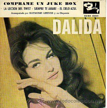Discos de vinilo: Dalida 7 EP Comprame un joke box +3, spanish edit - Foto 1