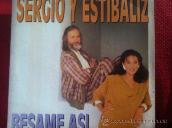 Discos de vinilo: 7&rdquo; SINGLE - SERGIO Y ESTIBALIZ - BESAME ASI - - Foto 1