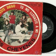 Discos de vinilo: LOS CHEYENES. HE PERDIDO ESTE JUEGO (VINILO SINGLE 1965). Lote 34648617