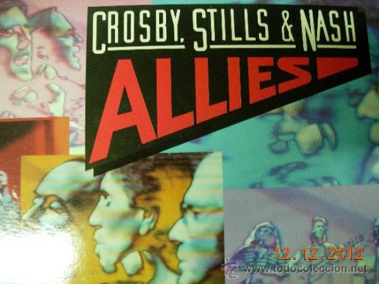 Discos de vinilo: crosby, stills & nash LP allies - Foto 1