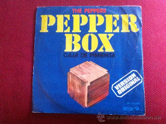Discos de vinilo: 7&rdquo;SINGLE - THE PEPPERS - PEPPER BOX(VERSION ORIGINAL) - Foto 1