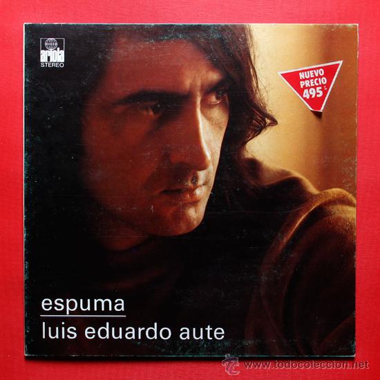 Discos de vinilo: Luis Eduardo Aute Espuma LP Vinilo 1981 - Foto 1
