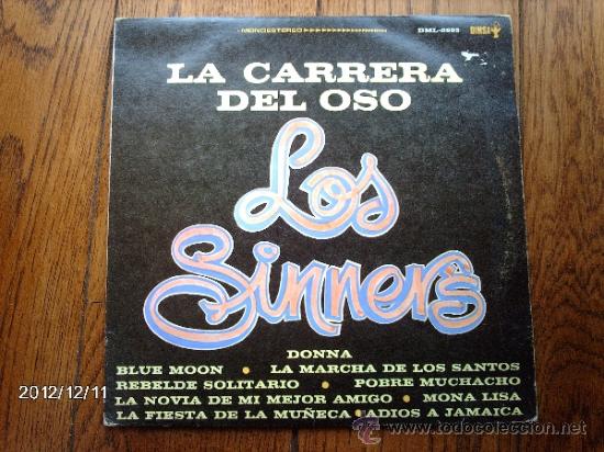 Discos de vinilo: los sinners  - la carrera del oso - Foto 1