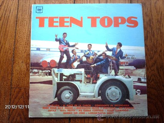 Discos de vinilo: teen tops - la plaga... - Foto 1