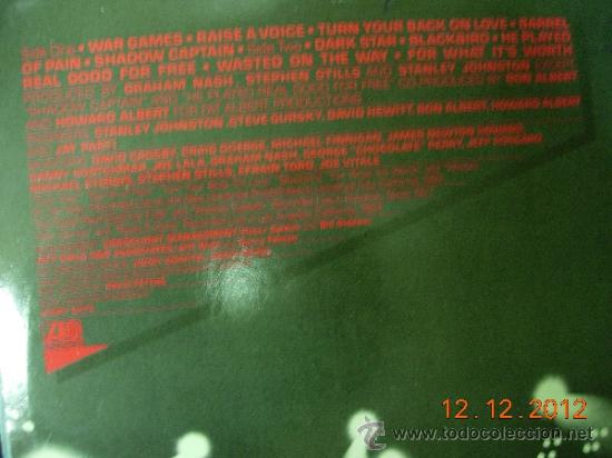 Discos de vinilo: crosby, stills & nash LP allies - Foto 2