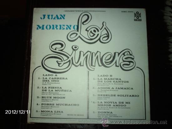 Discos de vinilo: los sinners  - la carrera del oso - Foto 2