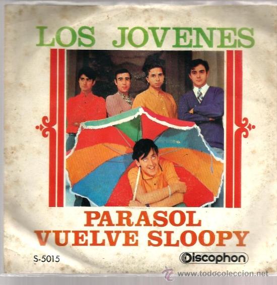 Discos de vinilo: SINGLE LOS JOVENES : PARASOL + VUELVE SLOOPY - Foto 1