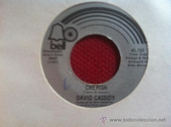 Discos de vinilo: 7&rdquo; SINGLE - DAVID CASSIDY - CHERISH - Foto 1