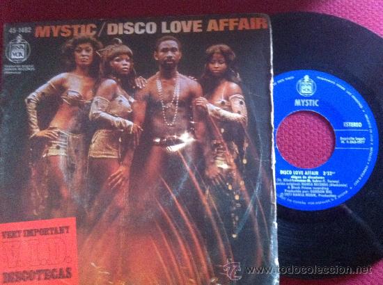 Discos de vinilo: 7&rdquo; SINGLE - MYSTIC - DISCO LOVE AFFAIR - Foto 1