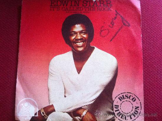 Discos de vinilo: 7&rdquo; SINGLE - EDWIN STARR - ITS CALLED THE ROCK - Foto 1