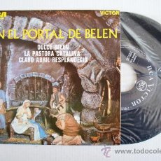 Discos de vinilo: EN EL PORTAL DE BELEN - VILLANCICOS ESCOLANIA DE SAN ANTONIO (RCA EP 1968) ESPAÑA