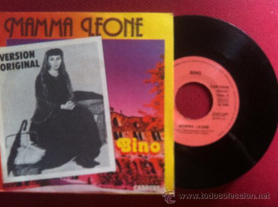 Discos de vinilo: 7&rdquo; SINGLE - BINO - MAMMA LEONE - Foto 1