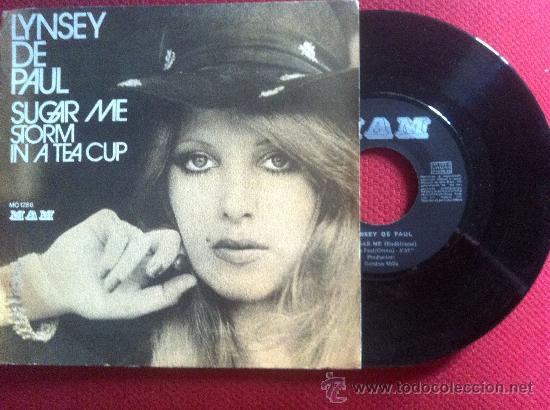 Discos de vinilo: 7&rdquo; SINGLE - LYNSEY DE PAUL - SUGAR ME - Foto 1