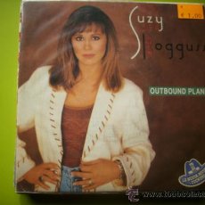 Discos de vinilo: SUZY BOGGUSS:OUTBOUND PLANE/SINGLE PROMOCIONAL HISPAVOX/1991. Lote 34689280
