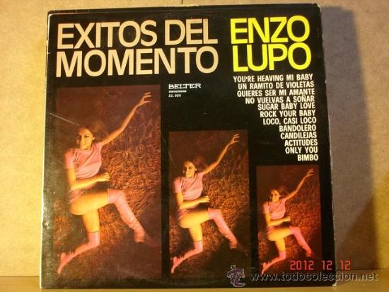 Discos de vinilo: Enzo Lupo - Exitos del Momento - Belter 23.026 - 1975 - Foto 1