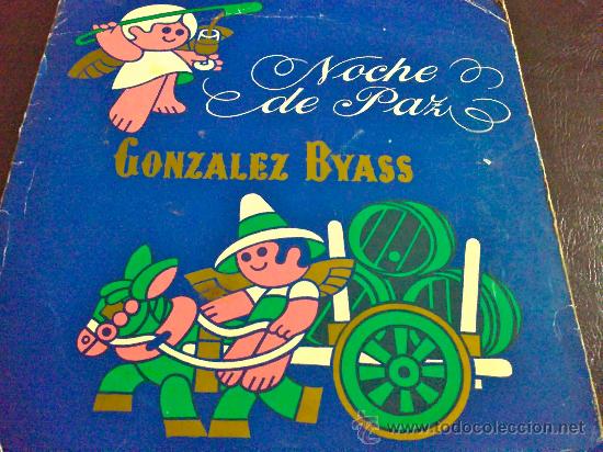 Vinyl-Schallplatten: NOCHE DE PAZ, NAVIDAD BODEGAS GONZ&Aacute;LEZ BYASS. SINGLE PUBLICITARIO BODEGA JEREZ DE LA FRONTERA, C&Aacute;DIZ