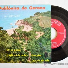 Discos de vinilo: POLIFONICA DE GERONA/JOSE VIADER GIRONA AIMADA… ¡¡NUEVO!! (ZAFIRO EP 1963) ESPAÑA