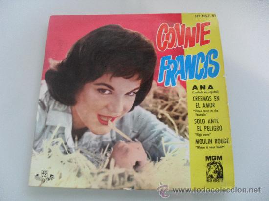Discos de vinilo: CONNIE FRANCIS - ANA + 3 EP 1961 - Foto 1