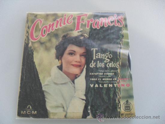 Discos de vinilo: CONNIE FRANCIS - TANGO DE LOS CELOS + 3 EP 1960 - Foto 1