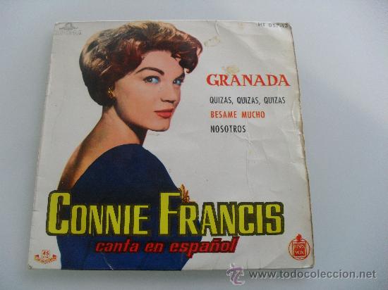 Discos de vinilo: CONNIE FRANCIS - GRANADA + 3 EP 1960 - Foto 1