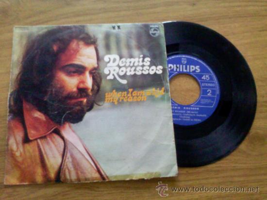 Discos de vinilo: DEMIS ROUSSOS.. WHEN I AM A KID..MY REASON. - Foto 1