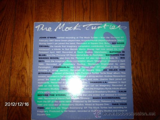 Discos de vinilo: the mock turtles  - 87-90 - Foto 1