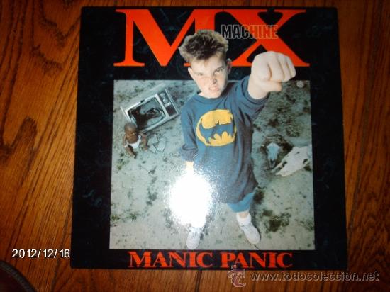 Discos de vinilo: mx  machine  - manic panic - Foto 1