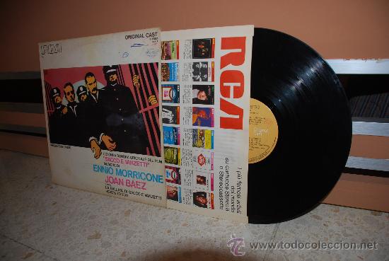 Discos de vinilo: Disco Vinilo LP Ennio Morricone &rdquo;Sacco e Vanzetti&rdquo; - Foto 3