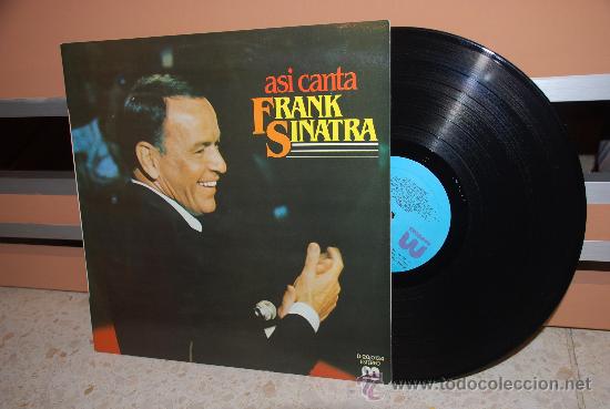 Discos de vinilo: Disco Vinilo LP Frank Sinatra &rdquo;As&iacute; Canta&rdquo; - Foto 3