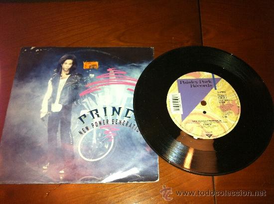 Discos de vinilo: Prince - New Power Generation    - Single 1990- - Foto 1