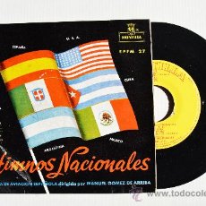Discos de vinilo: HIMNOS NACIONALES - BANDA DE AVIACION ESPAÑOLA ¡¡NUEVO!! (ZAFIRO EP 1959) ESPAÑA