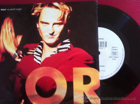 Discos de vinilo: 7&rdquo; SINGLE - ORUP - MY EARTH ANGEL - Foto 1