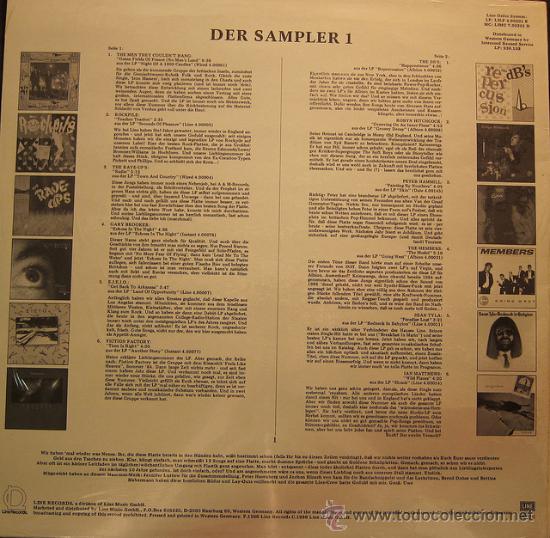 Discos de vinilo: Various - Line - Der Sampler 1 - Foto 2