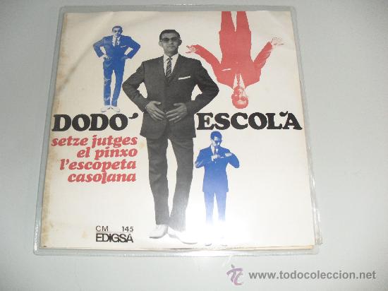Discos de vinilo: DODO ESCOLA - SETZE JUTGES + 3 EP 1966 - Foto 1