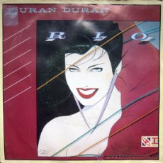 Discos de vinilo: DURAN DURAN-RIO + HOLD BACK THE RAIN SINGLE 1982 PROMOCIONAL SPAIN