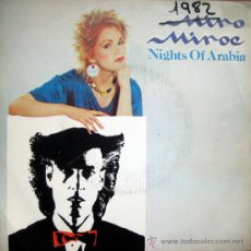 Discos de vinilo: MIRO MIROE. NIGHTS OF ARABIA / DO ANDROIDS DREAM. SINGLE 1982 PROMOCIONAL