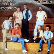 Discos de vinilo: MOCEDADES Y PLACIDO DOMINGO. MAITECHU MIA. SINGLE 1983 PROMOCIONAL