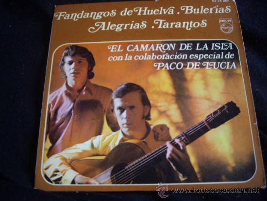 Discos de vinilo: camaron de la isla-ep 4 canciones - Foto 1