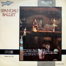 Discos de vinilo: SPANDAU BALLET. LIFELINE / LIVE & LET LIVE. SINGLE 1982 CHRYSALIS PROMOCIONAL