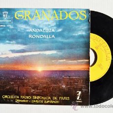 Discos de vinilo: GRANADOS - ANDALUZA RONDALLA ¡¡NUEVO!! (MONTILLA EP 1960). Lote 42692255