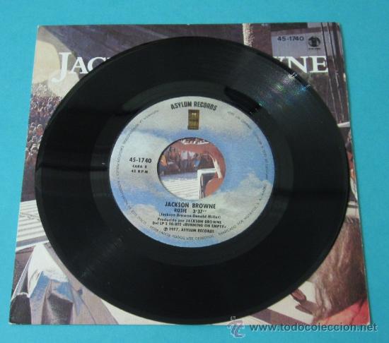 Discos de vinilo: JACKSON BROWNE. STAY. ROSIE. HISPAVOX - Foto 4