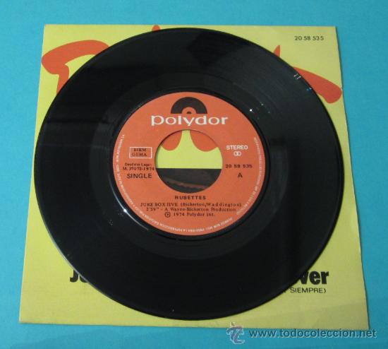 Discos de vinilo: THE RUBETTES. JUKE BOX JIVE. FOREVER. POLYDOR - Foto 4