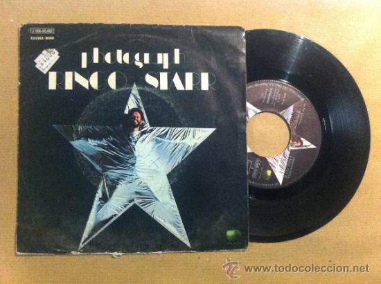 Discos de vinilo: THE BEATLES - RINGO STARR - PHOTOGRAPH - Foto 1