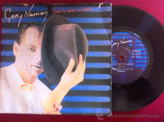 Discos de vinilo: 7&rdquo; SINGLE - GARY NUMAN - SHES GOT CLAWS - Foto 1