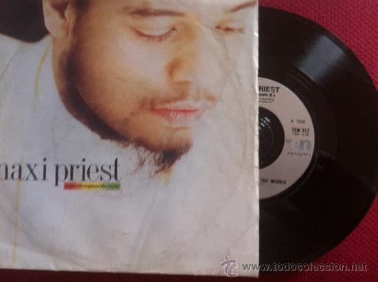 Discos de vinilo: 7&rdquo; SINGLE - MAXI PRIEST - PEACE THROUGHOUT THE WORLD - Foto 1
