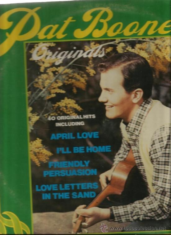 Discos de vinilo: DOBLE LP PAT BOONE : 40 HITS - Foto 1