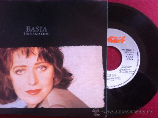 Discos de vinilo: 7&rdquo; SINGLE - BASIA - TIME AND TIDE - Foto 1