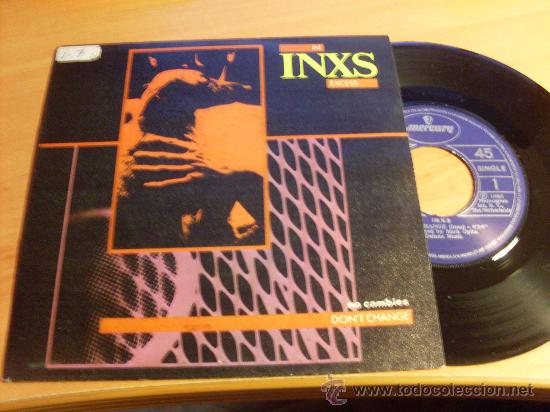 Discos de vinilo: INXS (DONT CHANGE / HERE COMES) SINGLE ESPA&Ntilde;A 1983 (EPI29) - Foto 1