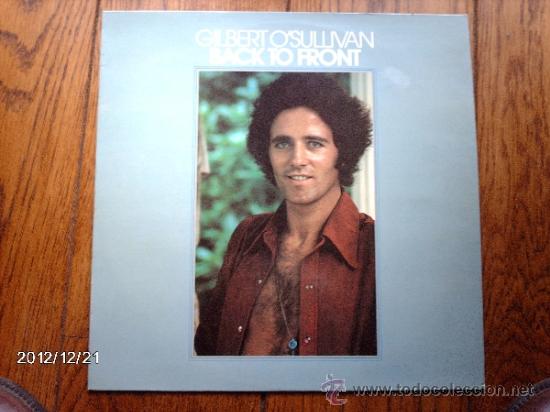 Discos de vinilo: gilbert o&acute;sullivan  - back to front - Foto 1