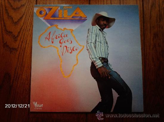 Discos de vinilo: john ozila - africa goes disco - Foto 1